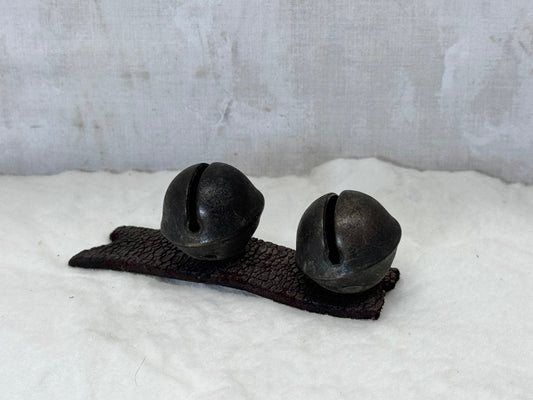 Two Sleigh Jingle Bells Antique #1883