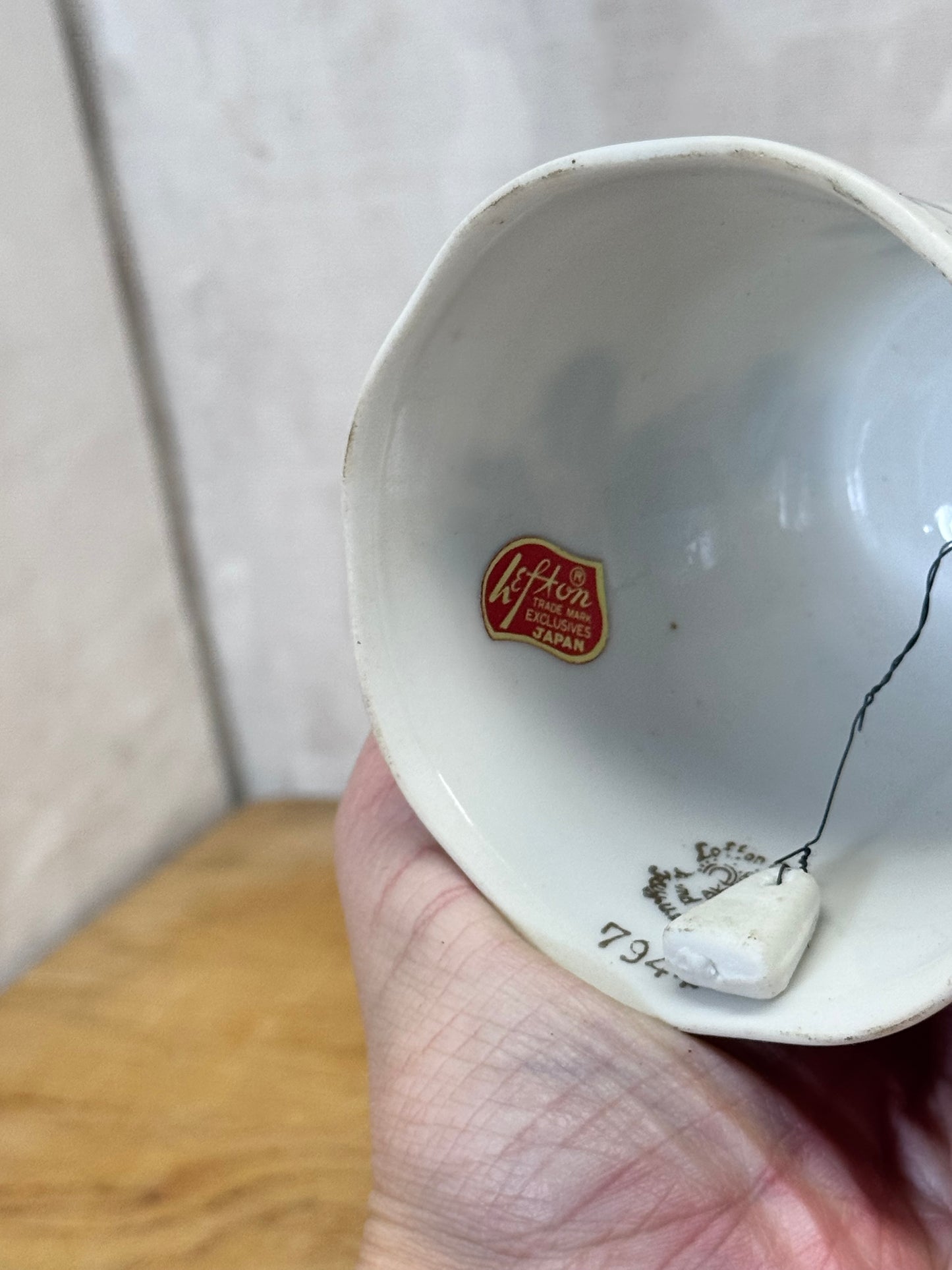 Lefton Japan Mistletoe Bell #1715