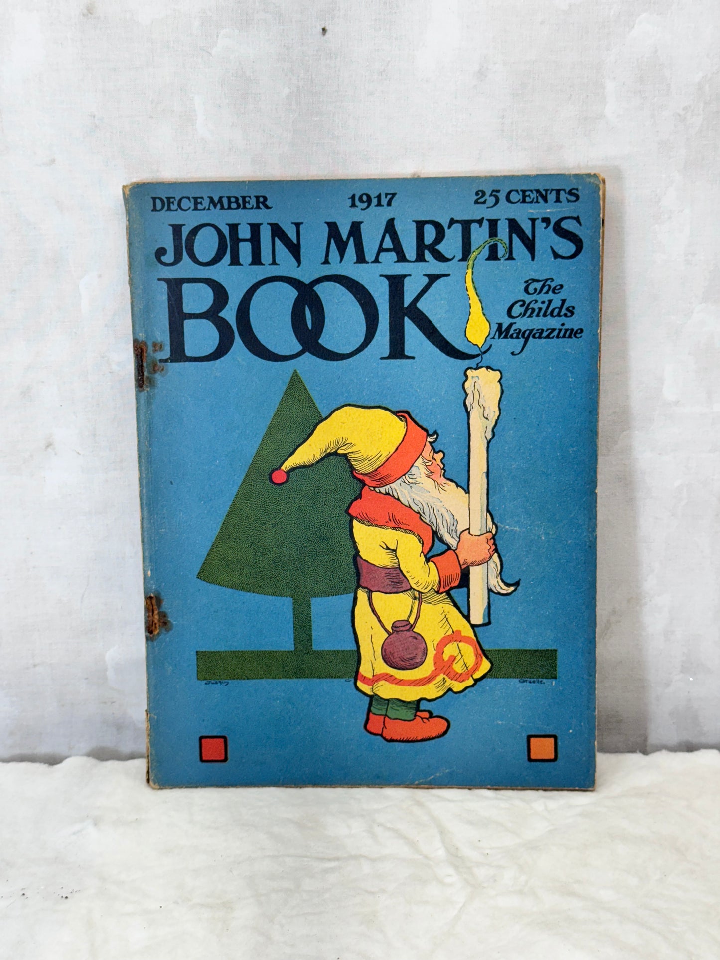 John Martins Book The Child Magazine 1917 Antique Flawed #1894
