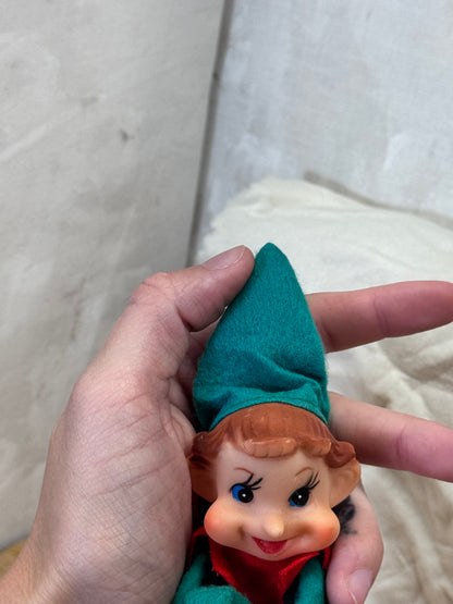 Japan Green Knee Hugger Elf Vintage #1710