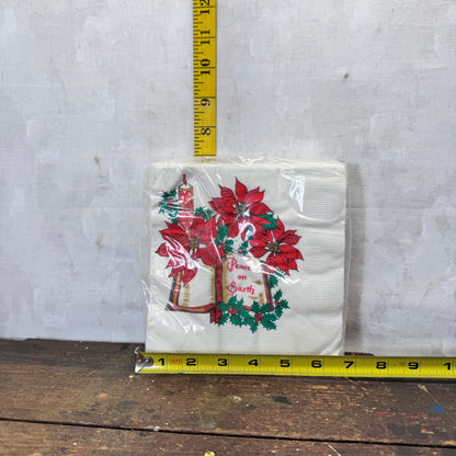 Christmas Napkins NOS Vintage #2116