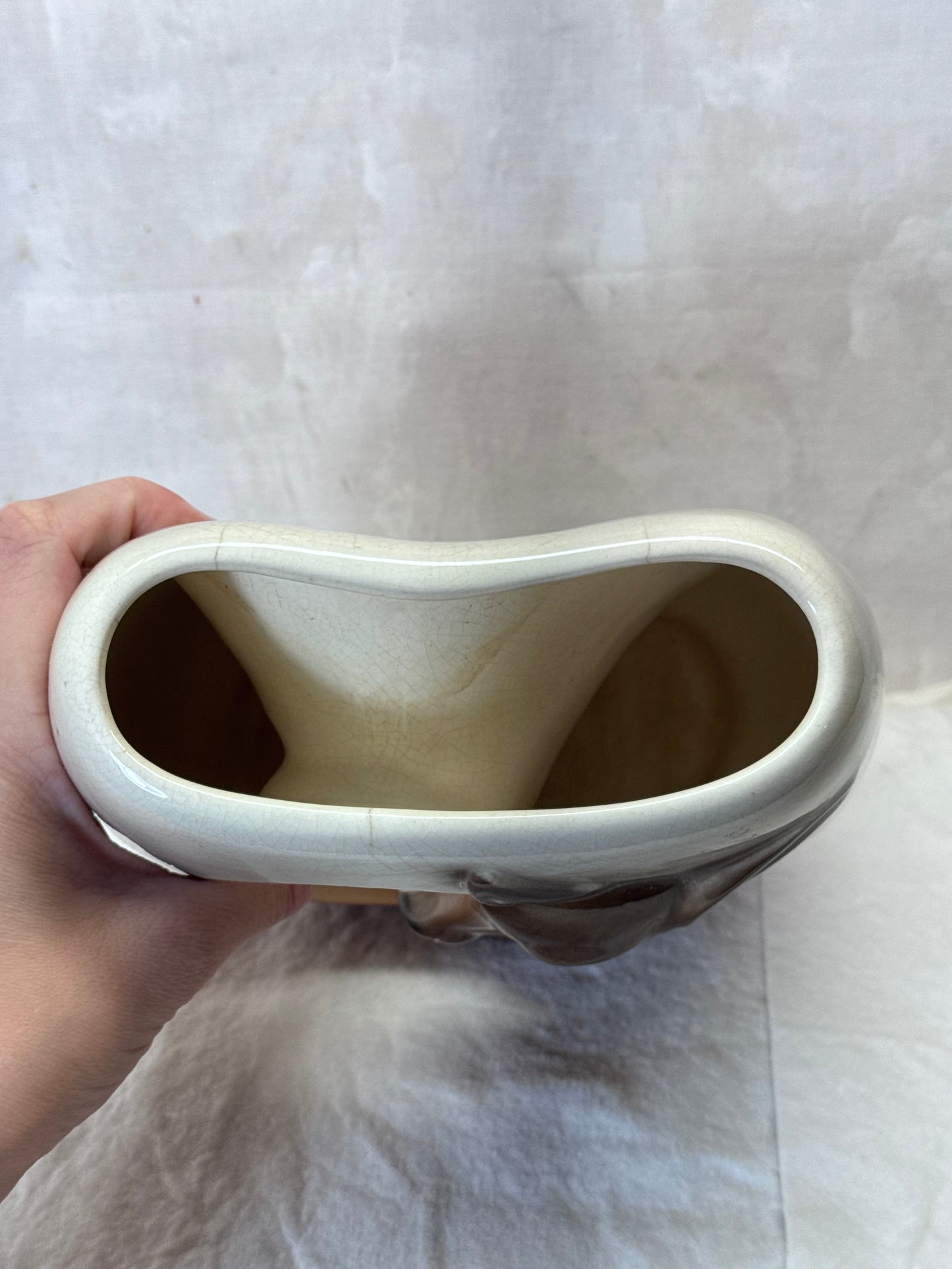 Vintage Mid-Century Royal Copley Deer Vase/Planter #1971