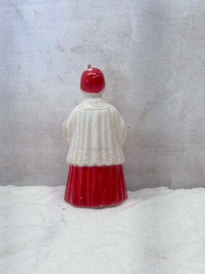 Christmas Choir Boy Figurine Plastic Vintage #2088
