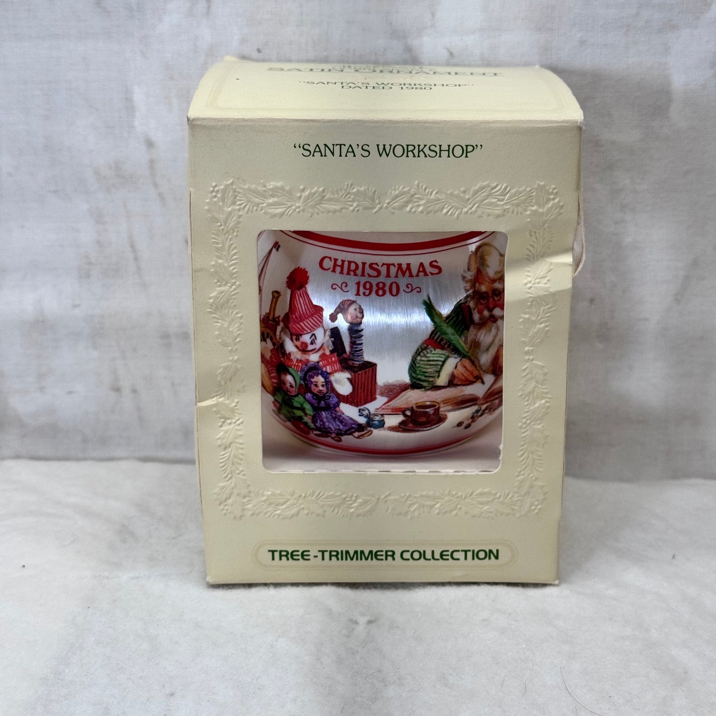 Santa’s Workshop Tree Trimmer Collection 1980 NOS Ornament #2201
