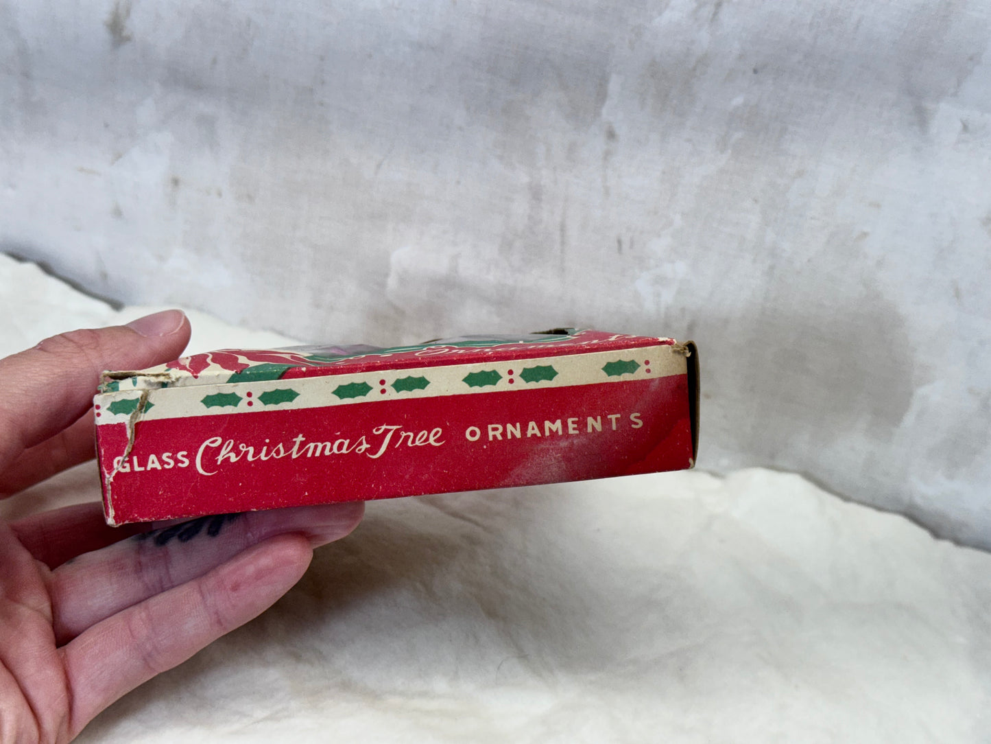 Mini Christmas Tree 12 Japan Ornaments Vintage #2208