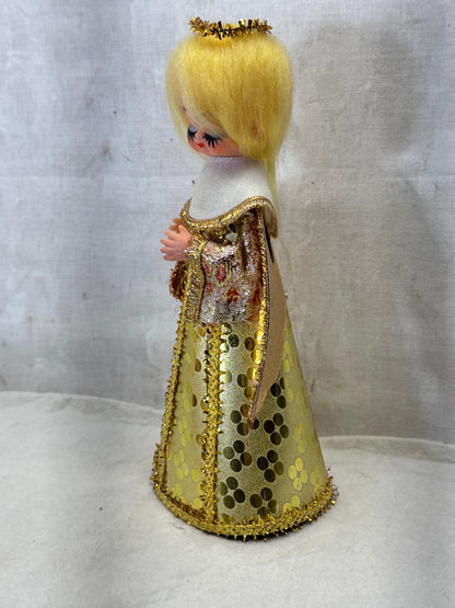 Angel Christmas Tree Topper Japan Vintage #1972