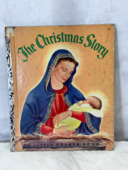The Christmas Story Little Golden Book No. 158 Vintage#1897