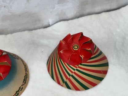 Vintage Whirl Glo Revolving Christmas Tree Light Shades #1788