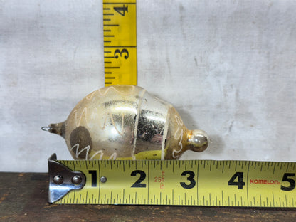 Vintage Christmas Glass Ornament #1795