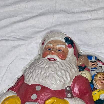 Light-Up Santa Claus Display Vintage 1940s #2188