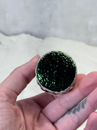 Vintage Carousel Christmas Ornament Hand Painted#1799