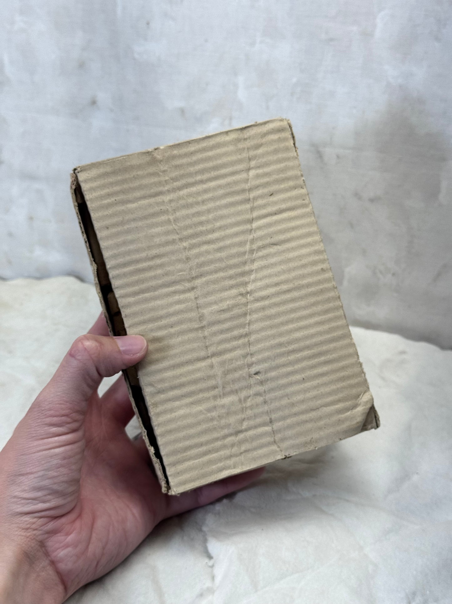 (Six) 120V Japan Blue Frosted Christmas Light Bulbs Vtg #1742