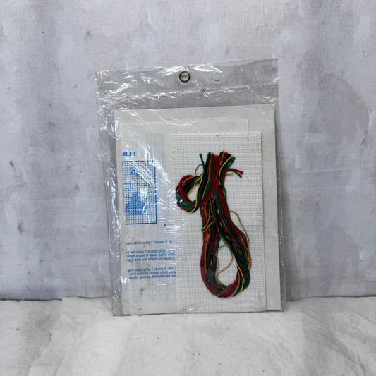 Vintage NOS Christmas Cross Stitch Set #2205