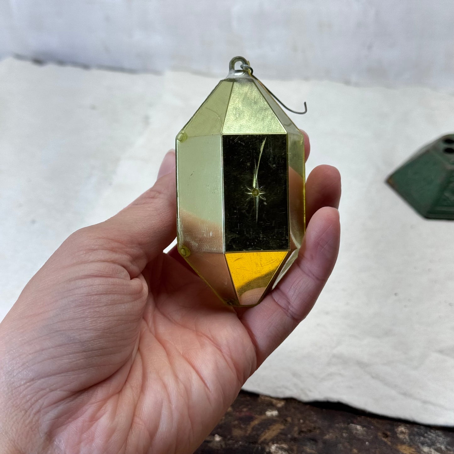 Jewel Brite Diorama Christmas Ornament #2099