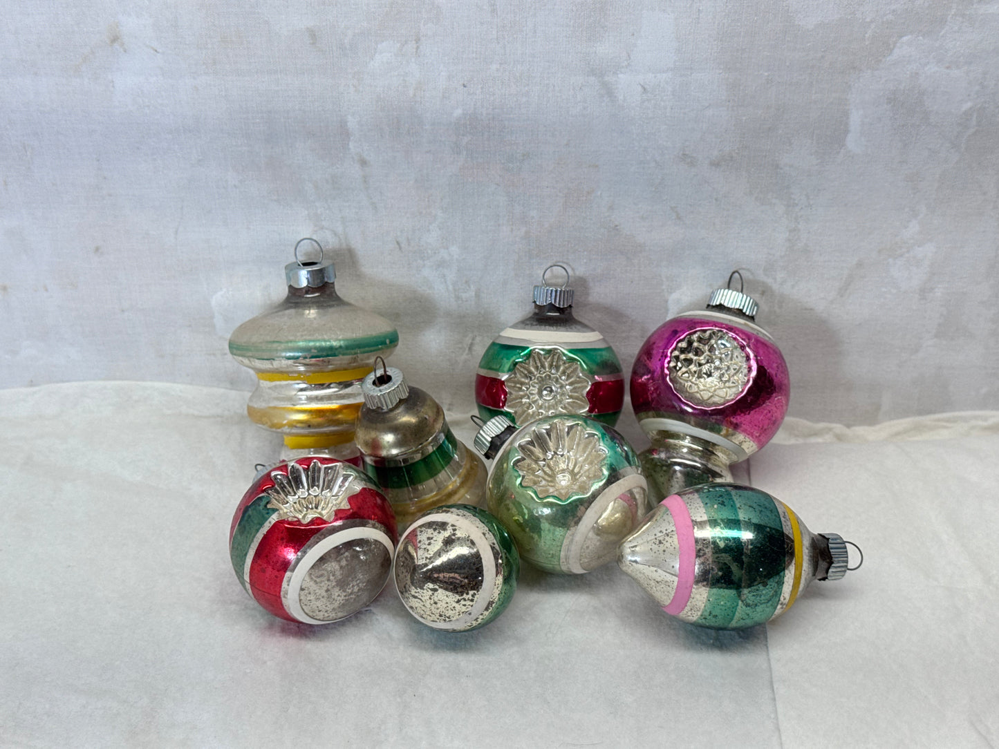 Vintage Glass Ornament Bundle #2160