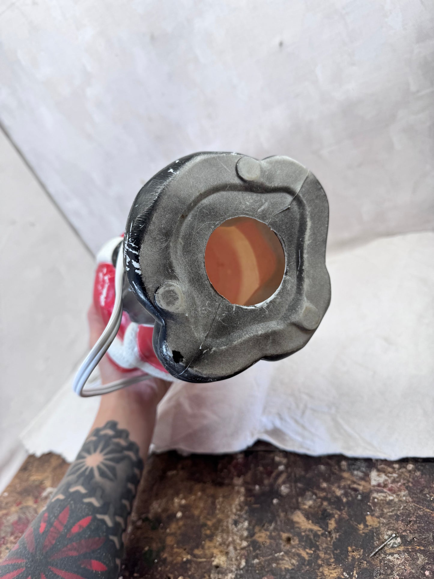 1971 Whispering Santa Claus Blow Mold Vintage #2071 Working