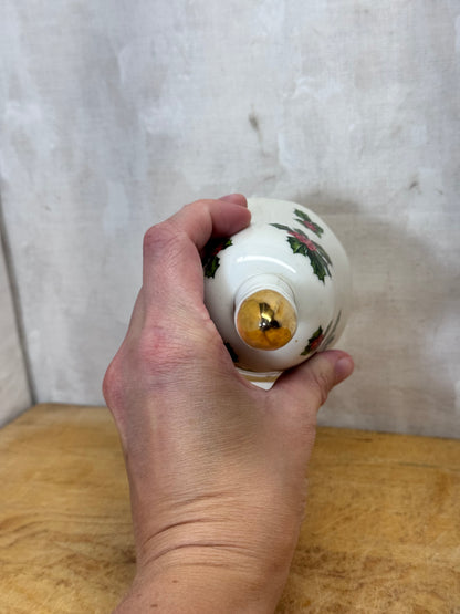 Lefton Japan Mistletoe Bell #1715