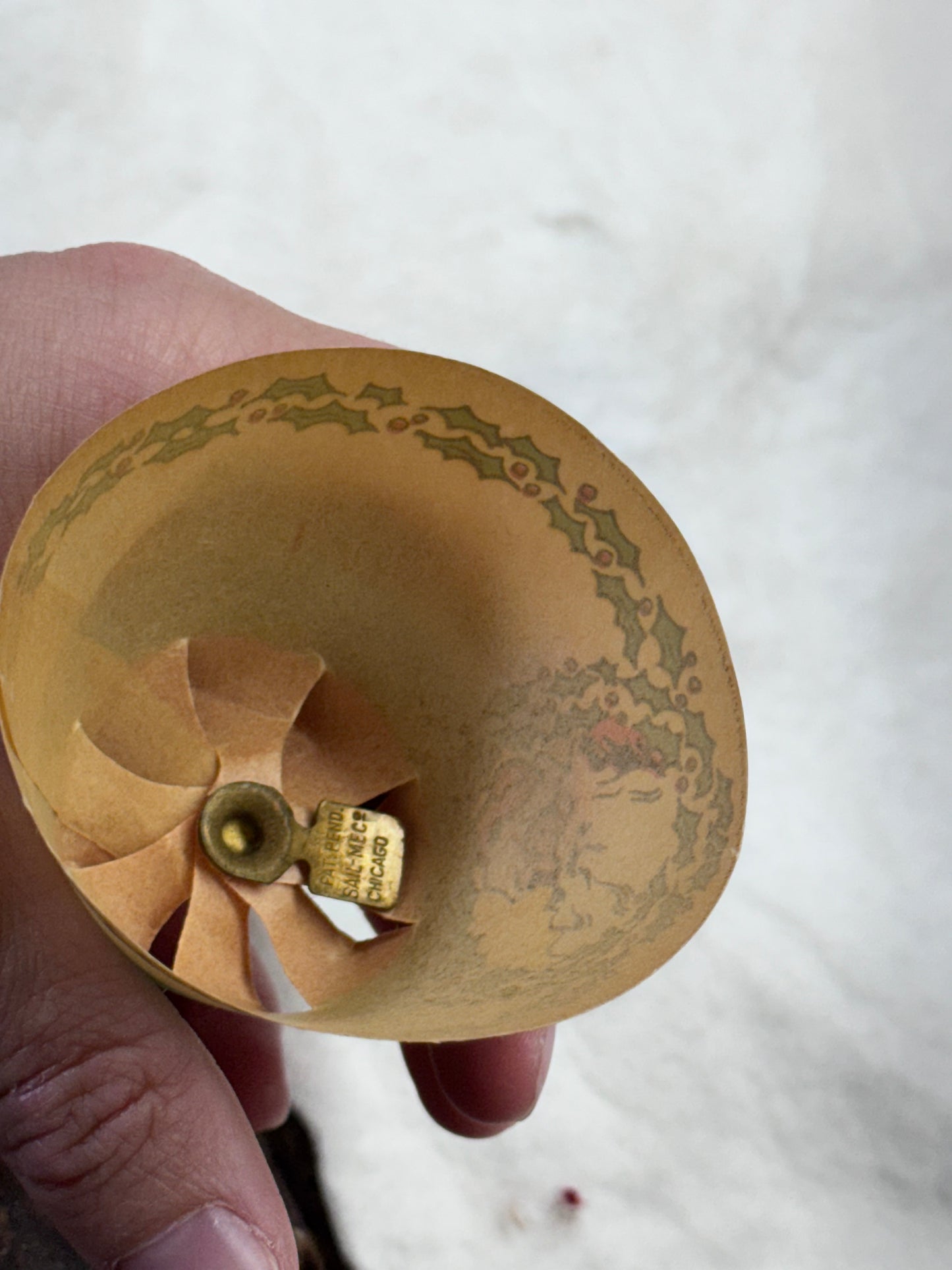 Vintage Whirl Glo Revolving Christmas Tree Light Shades #1788