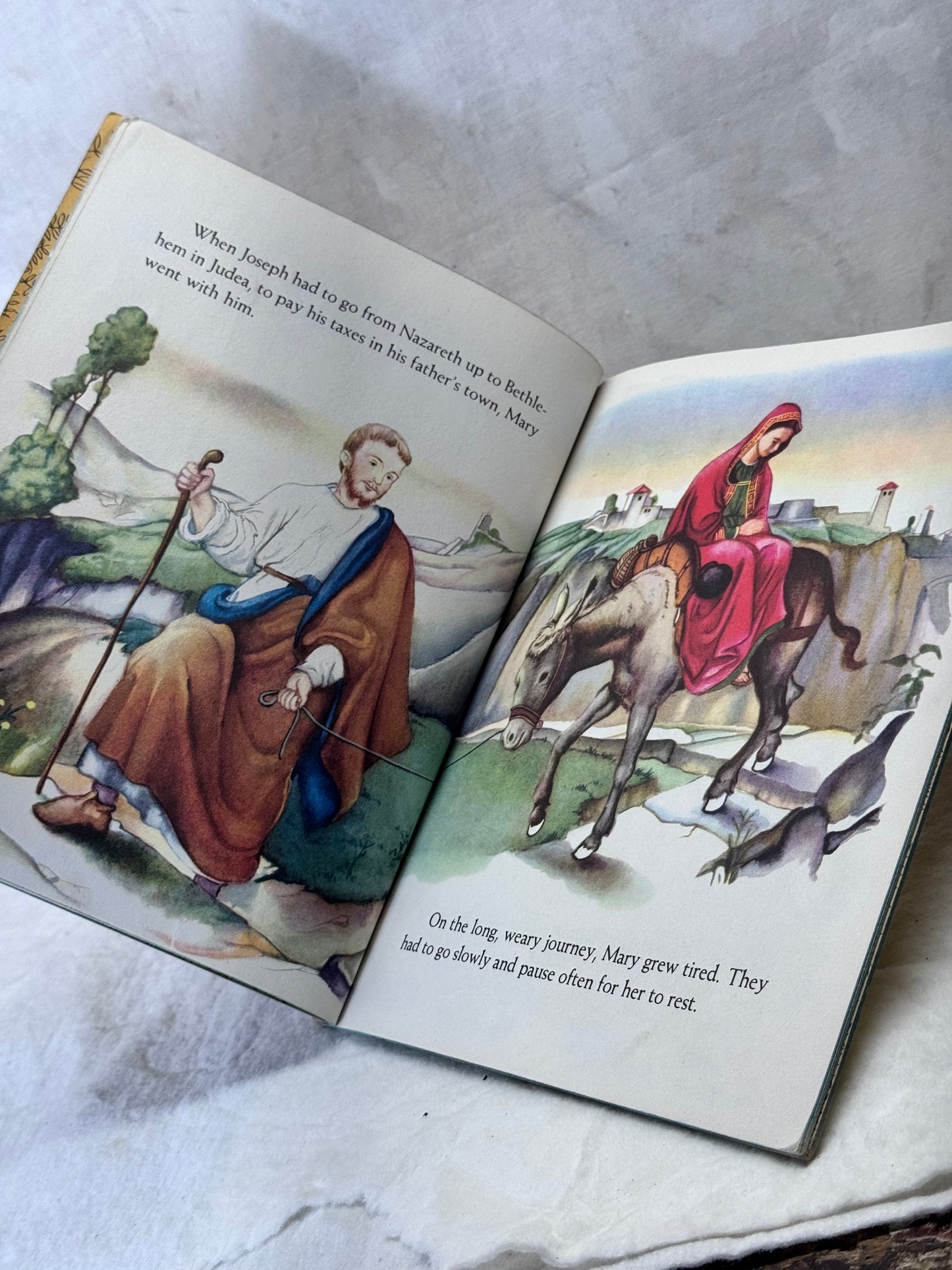 The Christmas Story Little Golden Book No. 158 Vintage#1897