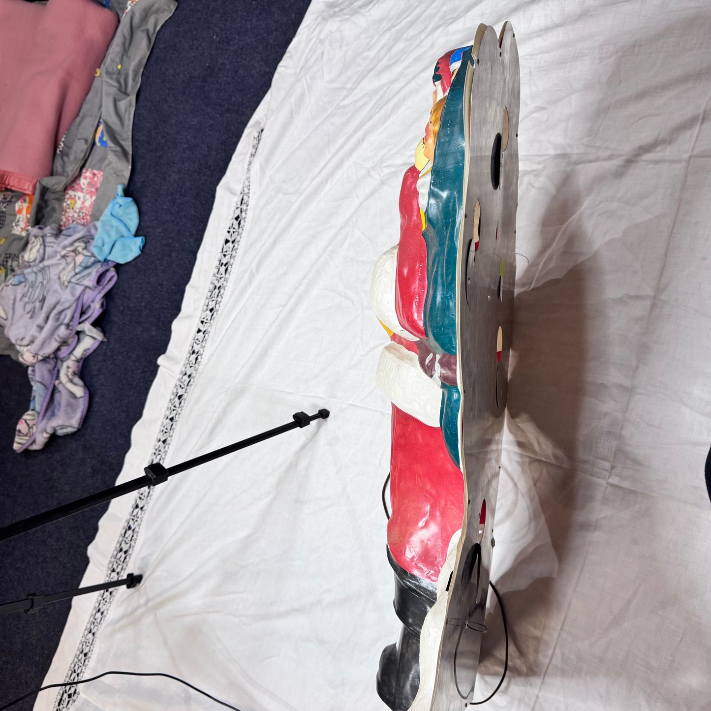 Light-Up Santa Claus Display Vintage 1940s #2188