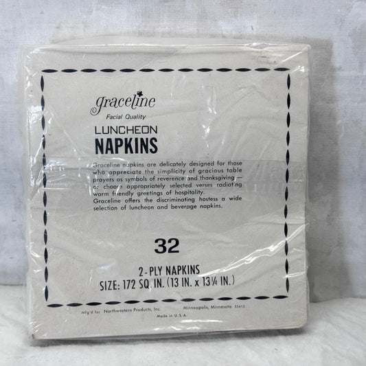 Christmas Napkins NOS Vintage #2116