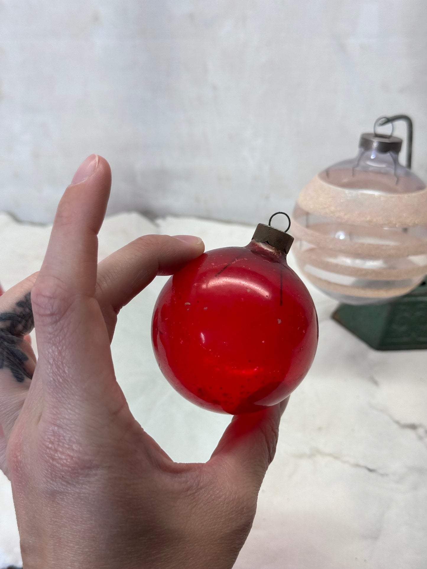 Christmas Glass Ornament Bundle of 3 #2104