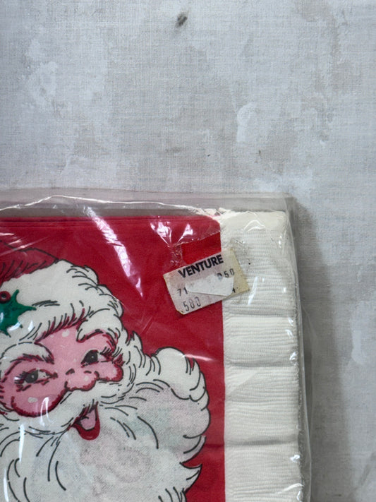 Santa Claus NOS Napkins Appleton Wisconsin Vintage #1893