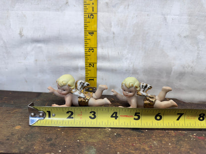 Lefton Japan Clip-On Tree Angels Ornaments #1720