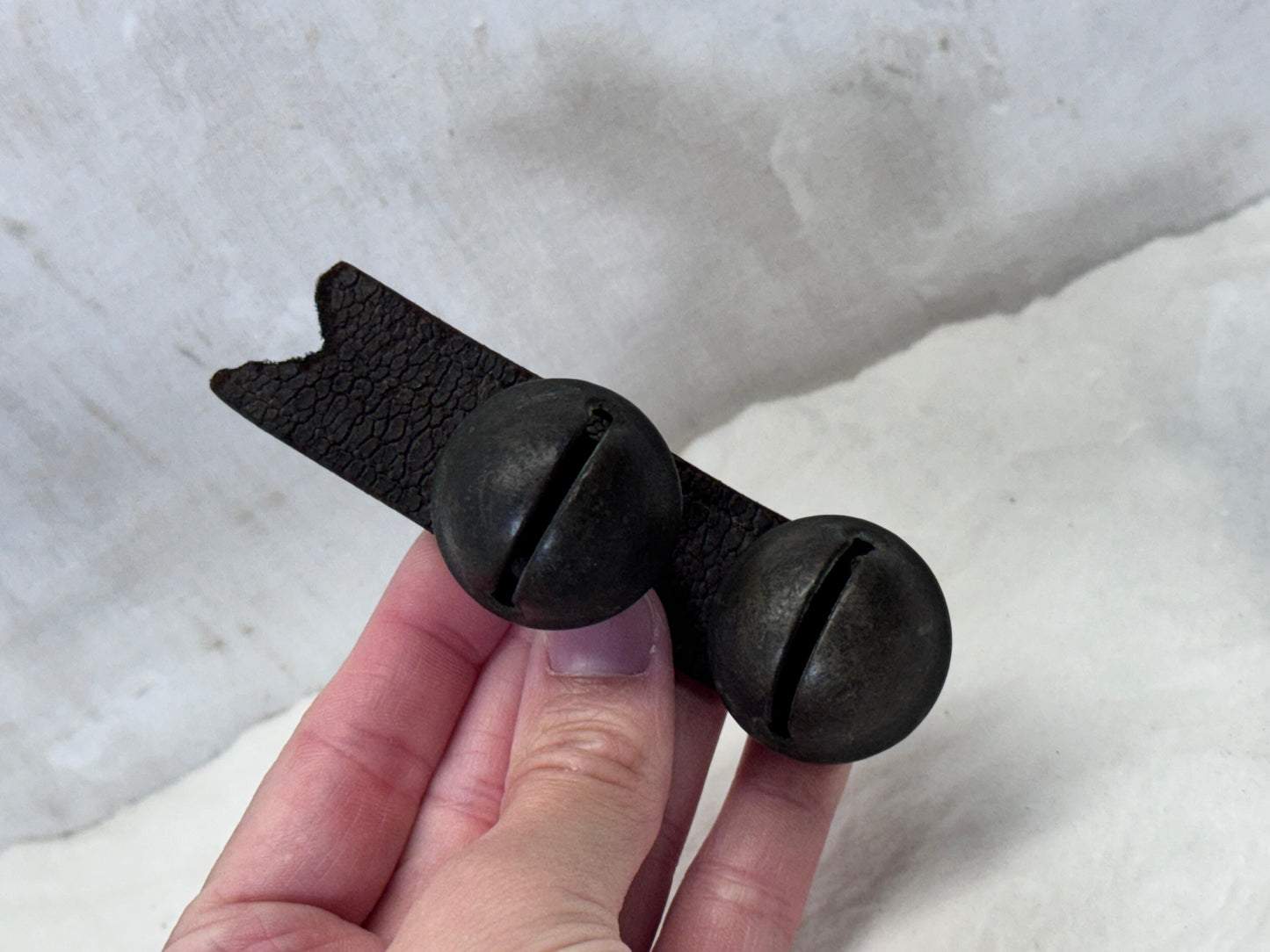 Two Sleigh Jingle Bells Antique #1883