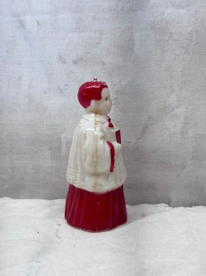 Christmas Choir Boy Figurine Plastic Vintage #2088