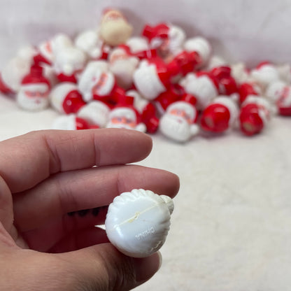 47 Santa Christmas Light Covers Vintage Plastic #2109