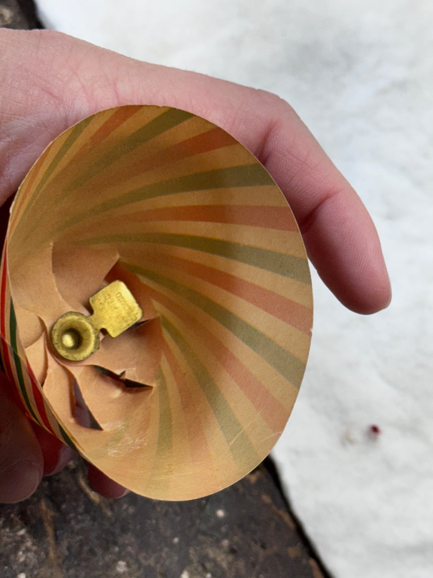 Vintage Whirl Glo Revolving Christmas Tree Light Shades #1788