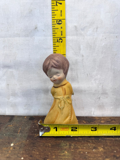 Vintage Jasco Ceramic Figurine Bell Christmas #1630