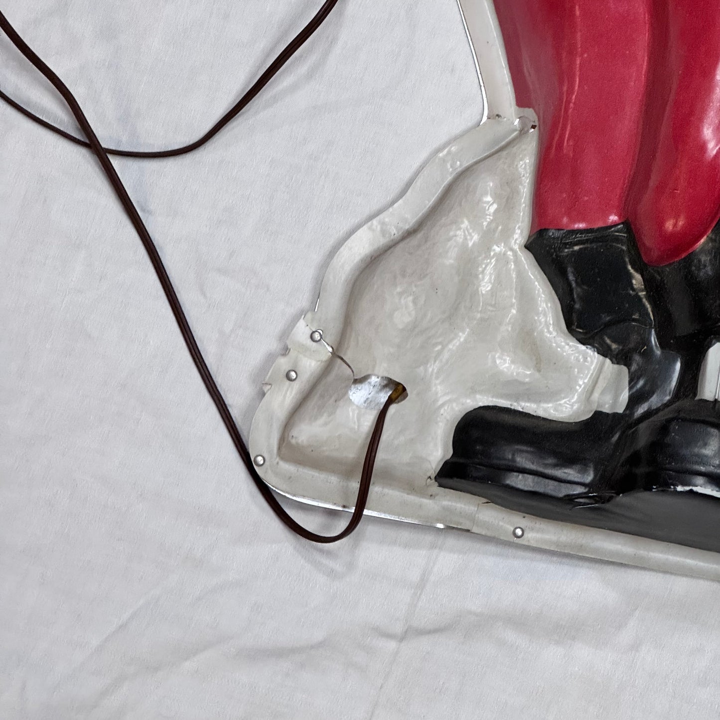 Light-Up Santa Claus Display Vintage 1940s #2188