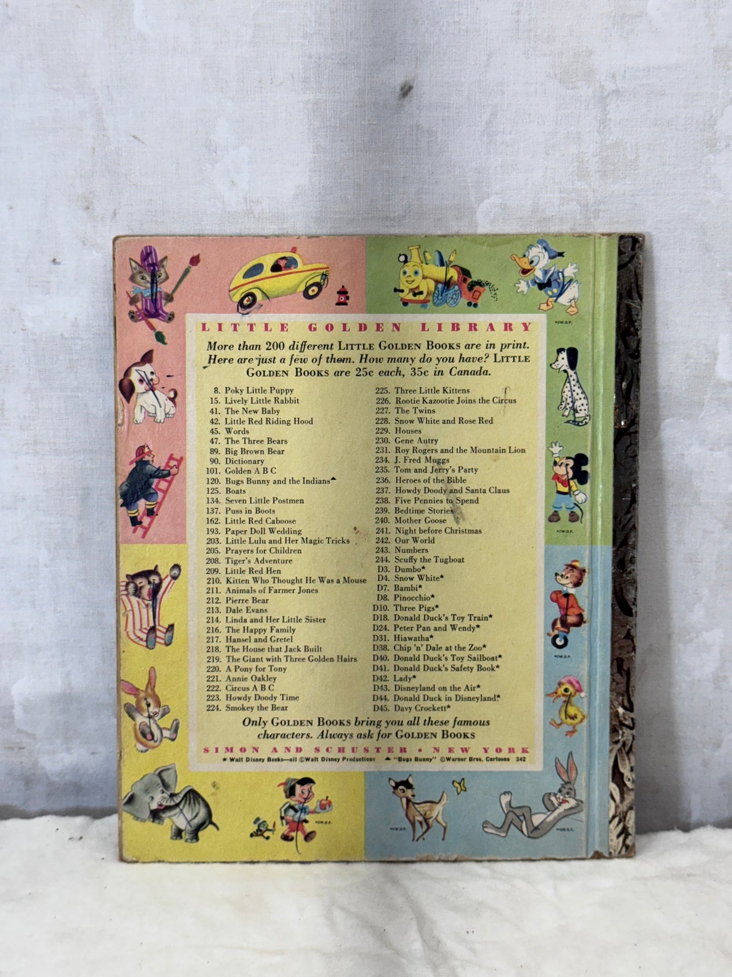 Howdy Doody Santa Claus Little Golden Book No. 237 Vintage #1899