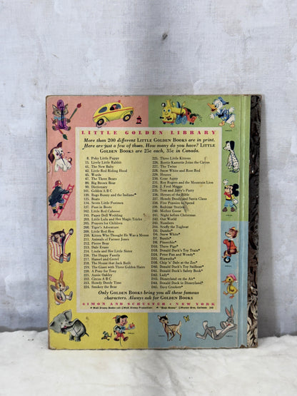 Howdy Doody Santa Claus Little Golden Book No. 237 Vintage #1899