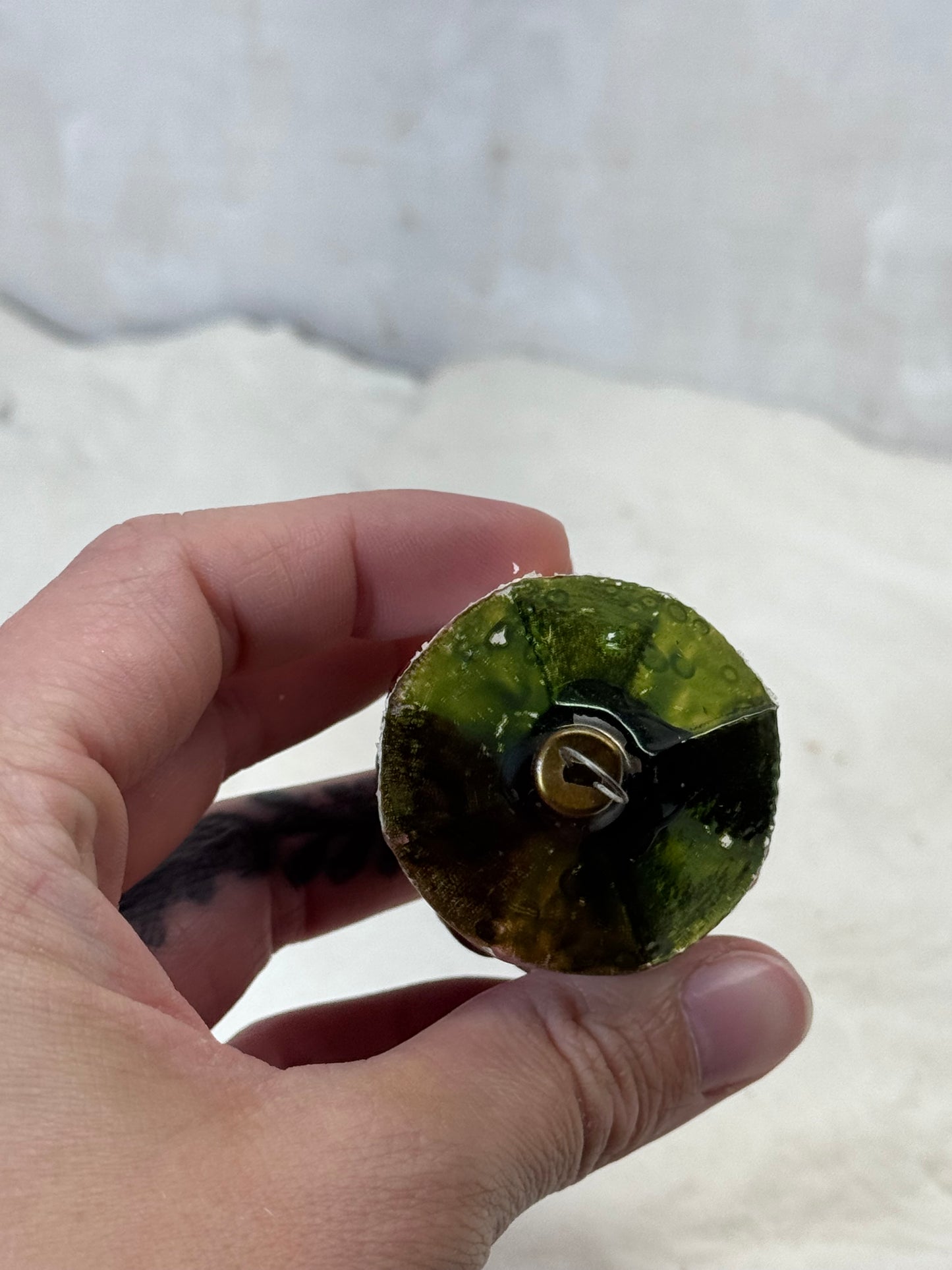 Vintage Carousel Christmas Ornament Hand Painted#1799