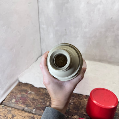 King-Seeley Thermos Red Christmas Vintage #2051