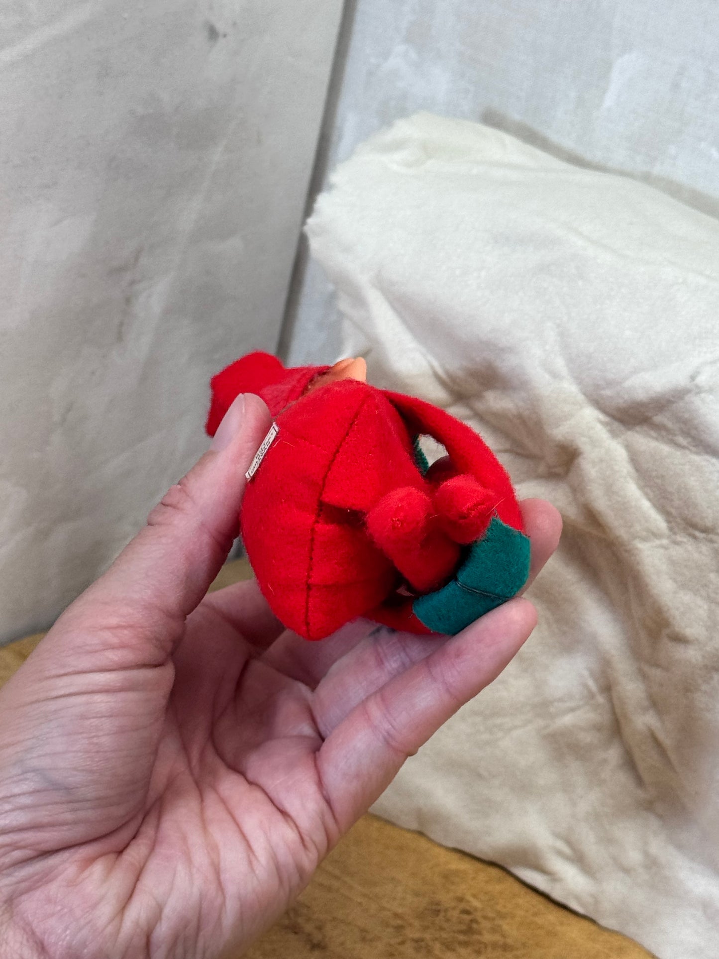 Japan Red Knee Hugger Elf Vintage #1706