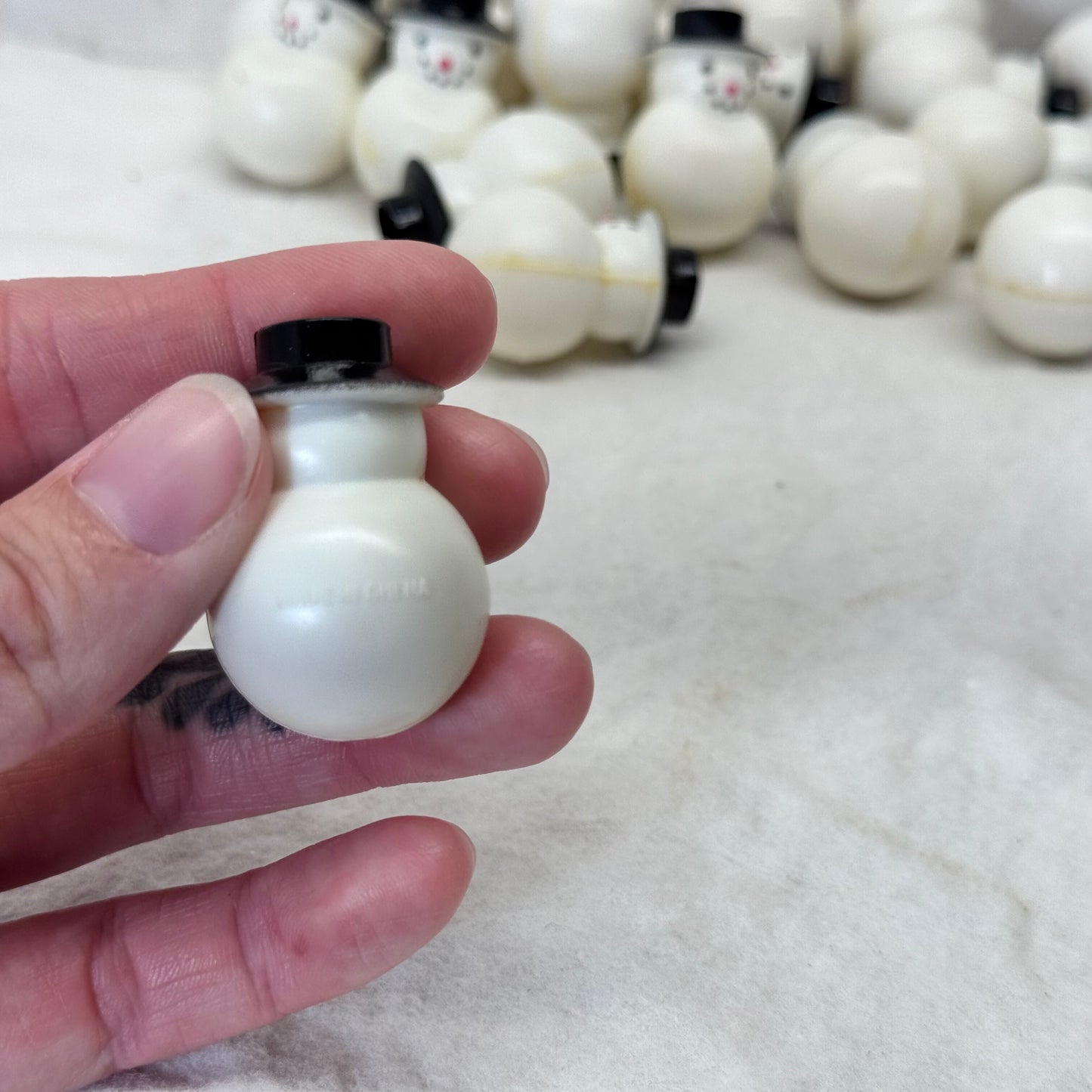 19 Snowman Christmas Light Covers Vintage #2110