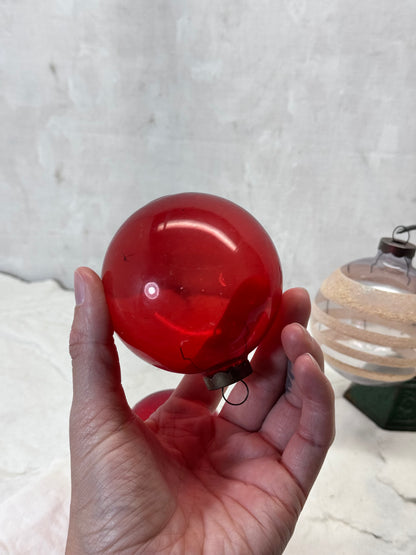 Christmas Glass Ornament Bundle of 3 #2104