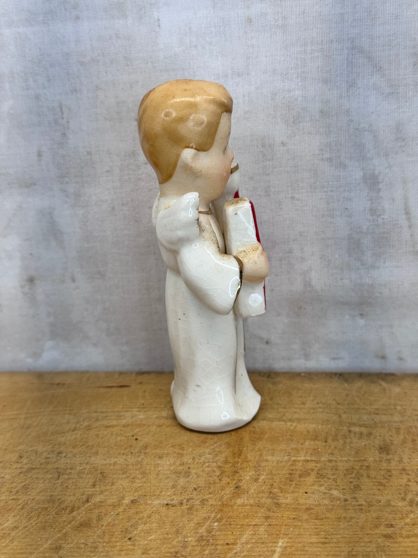 Vintage Napco Christmas Angel Replacement Letter N #1679