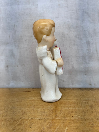 Vintage Napco Christmas Angel Replacement Letter N #1679