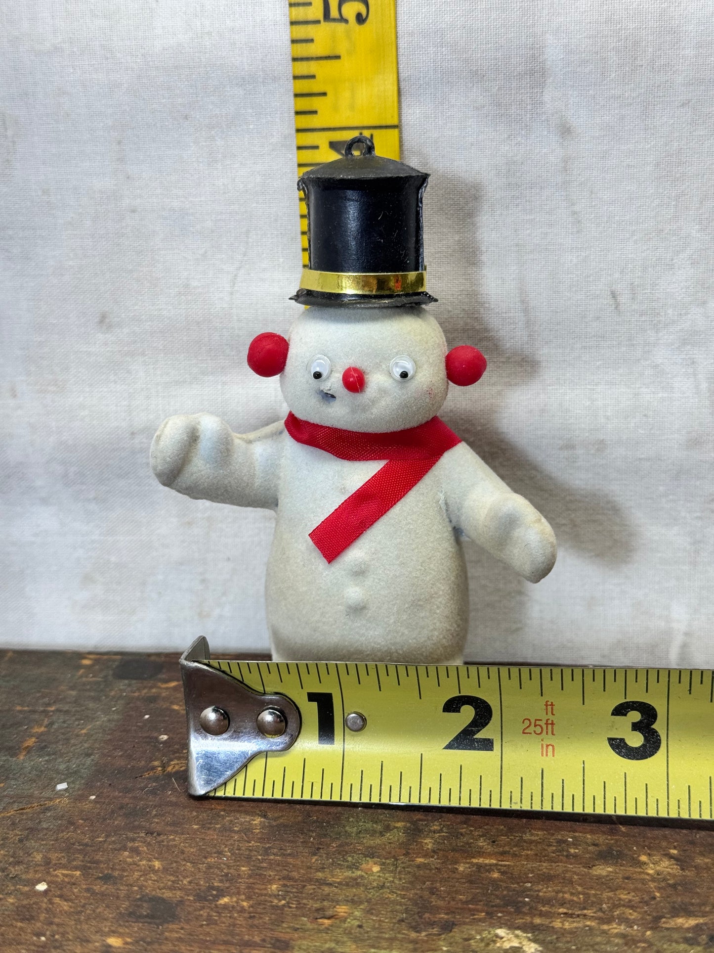 Christmas Felted Snowman Ornament #1998
