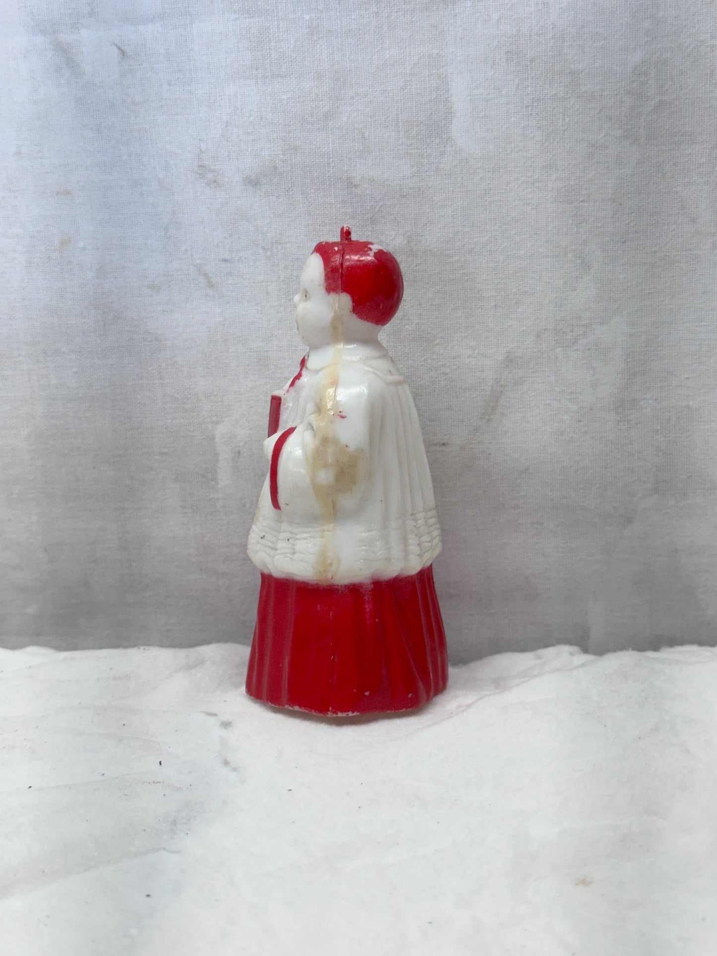 Christmas Choir Boy Figurine Plastic Vintage #2088