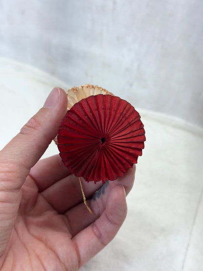 Paper Santa Claus Japan Ornament Vintage #2004