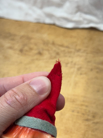 Japan Red Knee Hugger Elf Vintage #1707