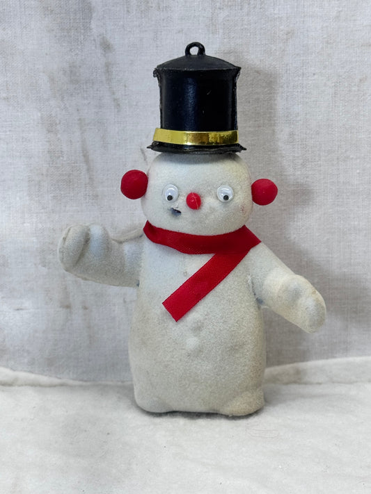 Christmas Felted Snowman Ornament #1998