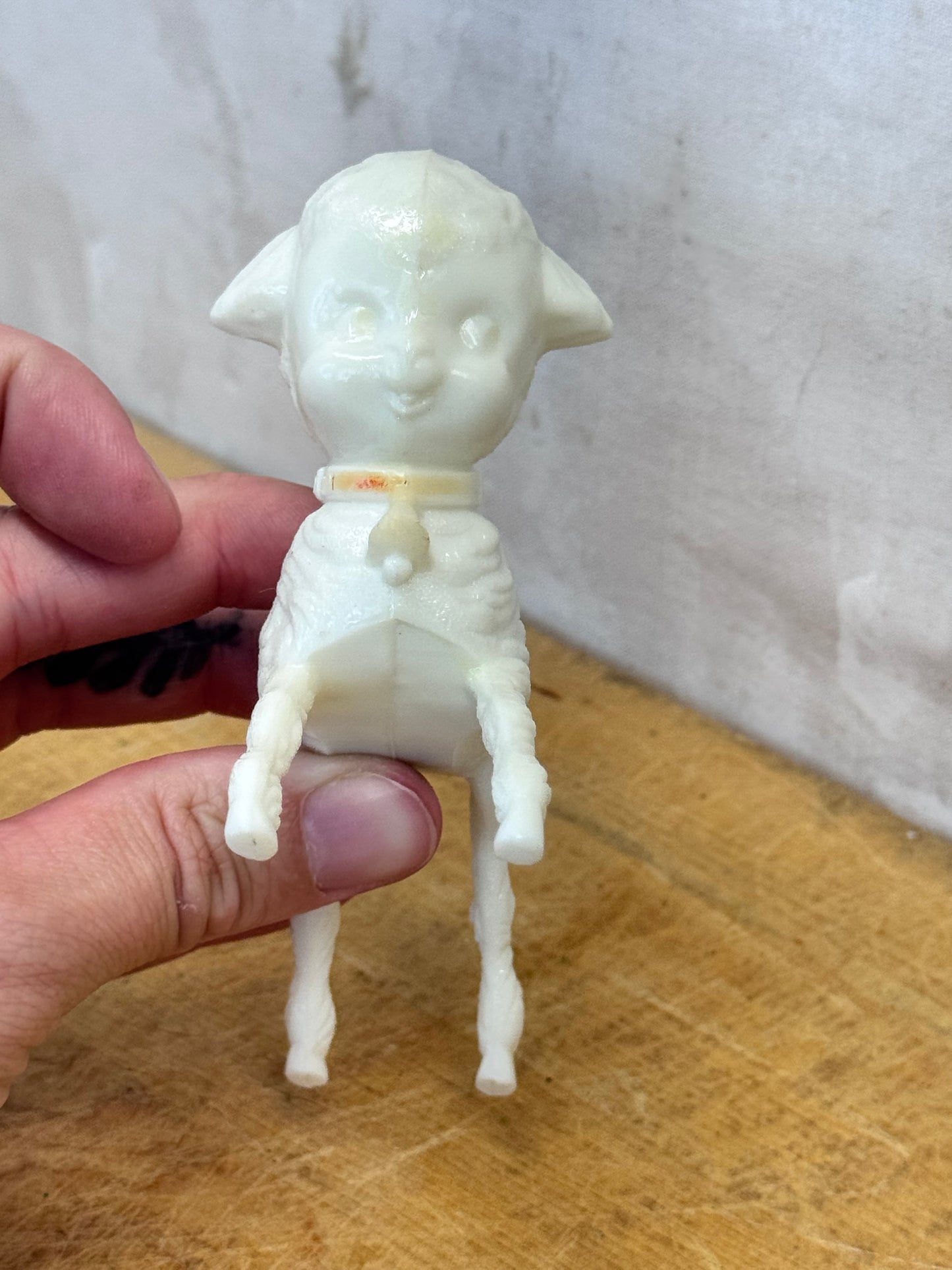Vintage Celluloid Lamb#1620