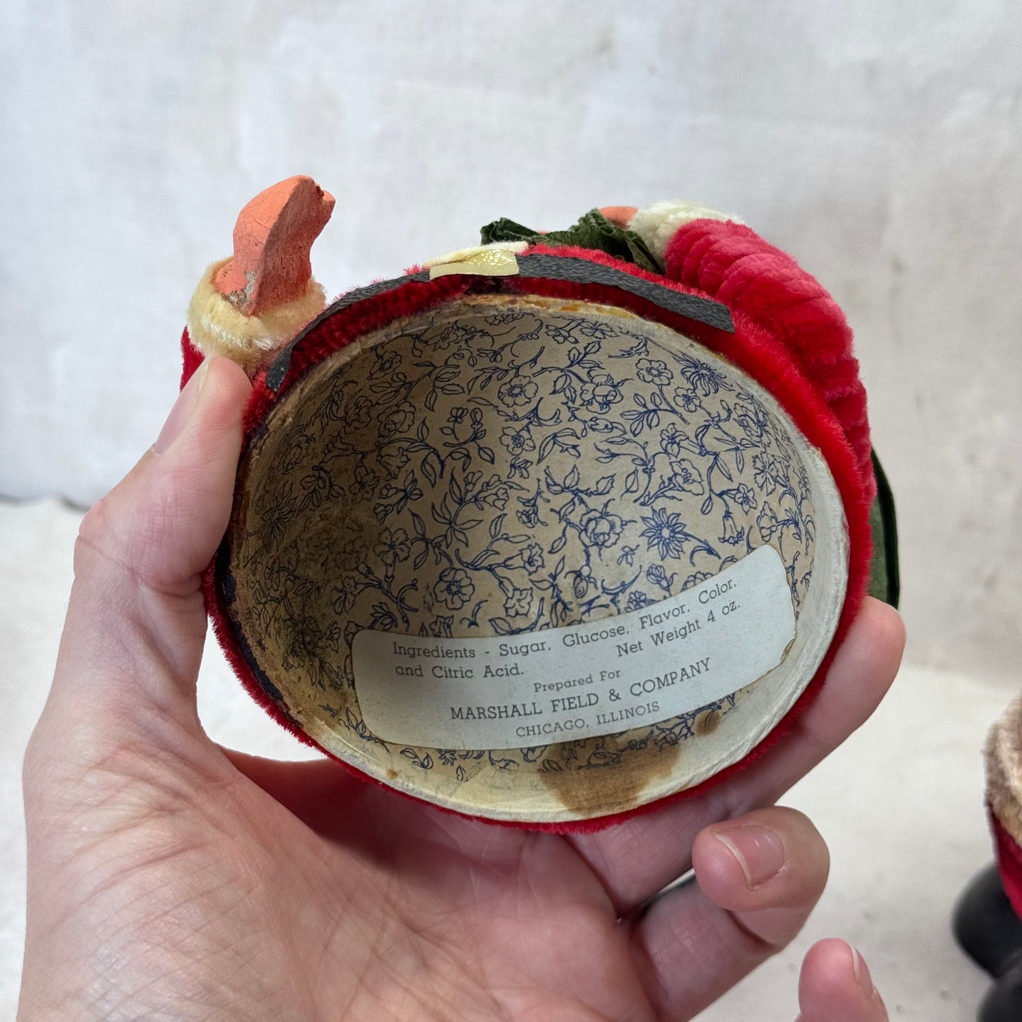 Santa German Candy Dish Antique #2051